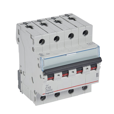 TX³ MCB automatsikring C10 4pol 4M 10000/10KA - 1