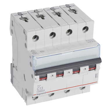 TX³ MCB automatsikring C13 4pol 4M 10000/10KA - 1