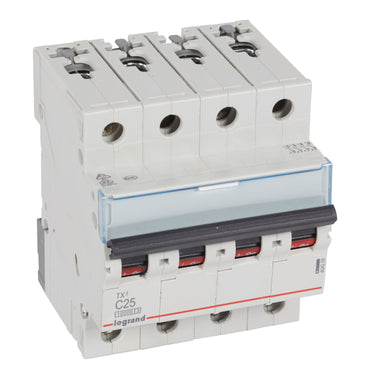 TX³ MCB automatsikring C25 4pol 4M 10000/10KA - 1