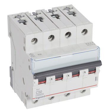 TX³ MCB automatsikring C50 4pol 4M 10000/10KA - 1