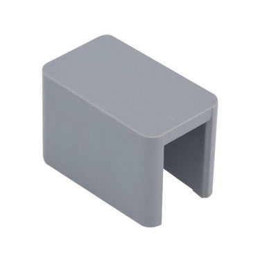 Gaffel/Pin-sløjfeskinne endestykke 1-polet - 1