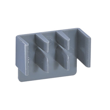 Gaffel/Pin-sløjfeskinne endestykke 3-polet - 1