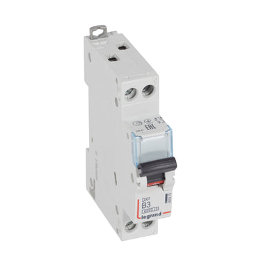 DX³ MCB automatsikring B3 1pol+nul 2M 10000/10KA - 1