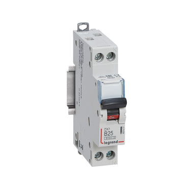 DX³ MCB automatsikring B25 1pol+nul 2M 10000/10KA - 1