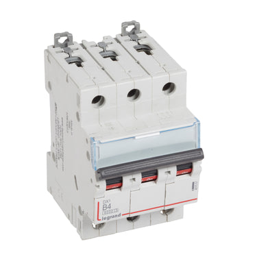 DX³ MCB automatsikring B4 3pol 3M 6000/10KA - 1