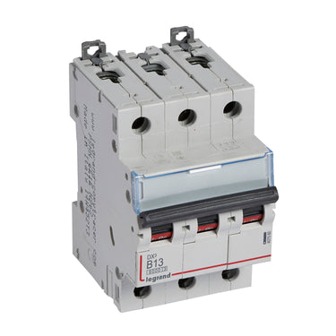 DX³ MCB automatsikring B13 3pol 3M 6000/10KA - 1