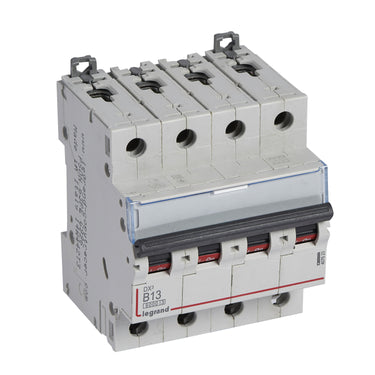 DX³ MCB automatsikring B13 4pol 4M 6000/10KA - 1