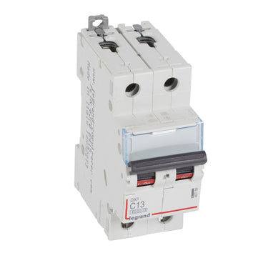 DX³ MCB automatsikring C13 2pol 2M 6000/10KA - 1