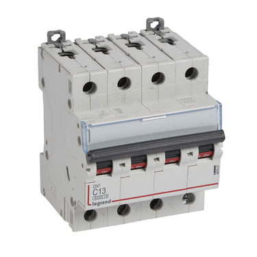 DX³ MCB automatsikring C13 4pol 4M 6000/10KA - 1