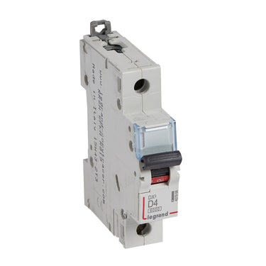 DX³ MCB automatsikring D4 1pol 1M 6000/10KA - 1