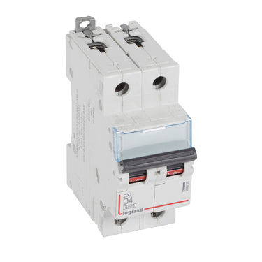 DX³ MCB automatsikring D4 2pol 2M 6000/10KA - 1