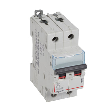 DX³ MCB automatsikring C4 2pol 2M 10000/16KA - 1