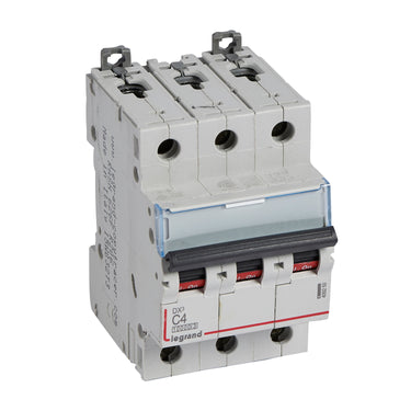DX³ MCB automatsikring C4 3pol 3M 10000/16KA - 1