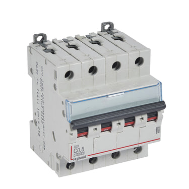 DX³ MCB automatsikring C0,5 4pol 4M 10000/16KA - 1
