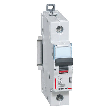 DX³ MCB automatsikring D6 1pol 1M 10000/16KA - 1