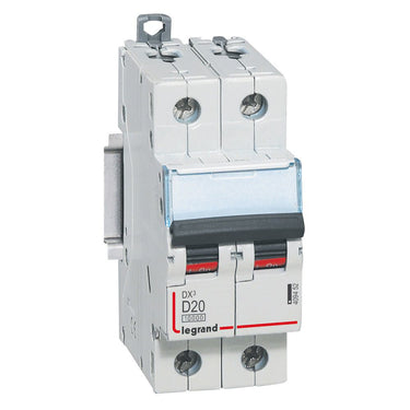 DX³ MCB automatsikring D20 2pol 2M 10000/16KA - 1
