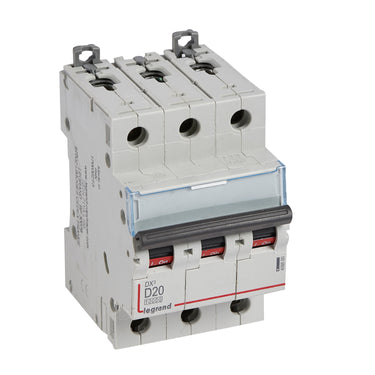 DX³ MCB automatsikring D20 3pol 3M 10000/16KA - 1
