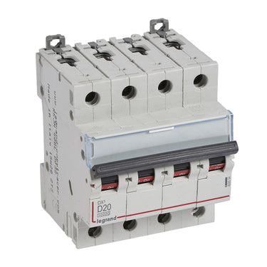 DX³ MCB automatsikring D20 3pol 4M 10000/16KA - 1
