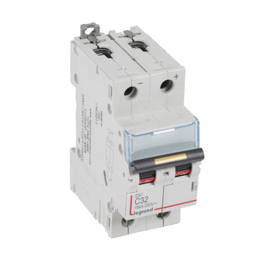 DX³ DC-automatsikring MCB 32A 2pol 2Modul 16KA - 1