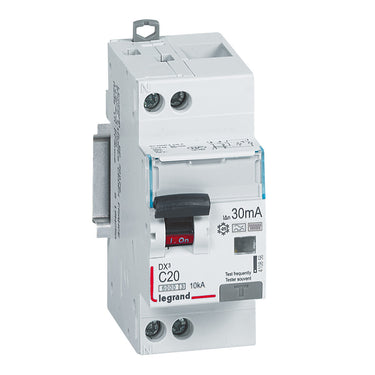 DX³ RCBO kombiafbryder C20 1pol+N 30mA type-F 2M 6000/6KA - 1