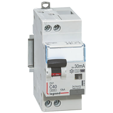 DX³ RCBO kombiafbryder C40 1pol+N 30mA type-F 2M 6000/6KA - 1