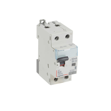 DX³ RCBO kombiafbryder B20 1pol+N 30mA type-A 2M 6000/6KA - 1