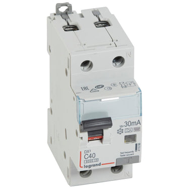 DX³ RCBO kombiafbryder C40 1pol+N 30mA type-F 2M 6000/6KA - 1