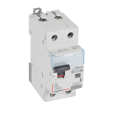 DX³ RCBO kombiafbryder C6 1pol+N 30mA type-F 2M 6000/6KA - 1
