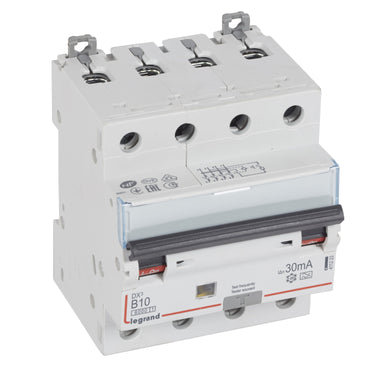 DX³ RCBO kombiafbryder B10 4pol 30mA type-A 4M 6000/6KA - 1