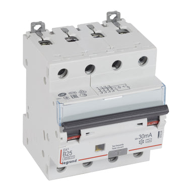 DX³ RCBO kombiafbryder B25 4pol 30mA type-A 4M 6000/6KA - 1
