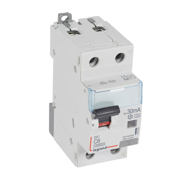 DX³ RCBO kombiafbryder C6 1pol+N 30mA type-A 2M 6000/6KA - 1