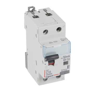 DX³ RCBO kombiafbryder C10 1pol+N 30mA type-A 2M 6000/6KA - 1