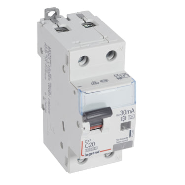 DX³ RCBO kombiafbryder C20 1pol+N 30mA type-A 2M 6000/6KA - 1