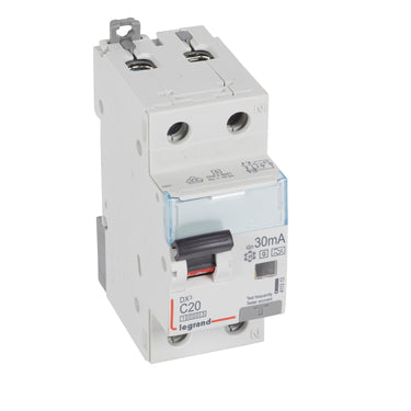 DX³ RCBO kombiafbryder C20 1pol+N 30mA type-F 2M 6000/6KA - 1