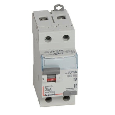DX³ RCCB fejlstrømsafbryder 25A 2pol 30mA type-F 2M 10KA - 1