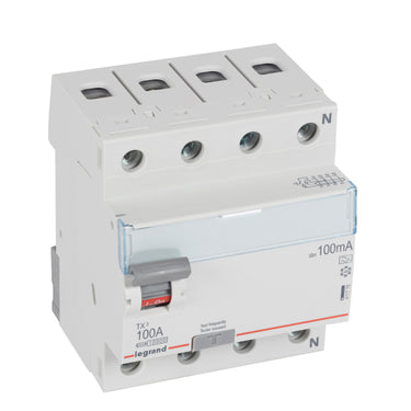 TX³ RCCB fejlstrømsafbryder 100A 4pol 100mA type-A 4M 10KA - 1