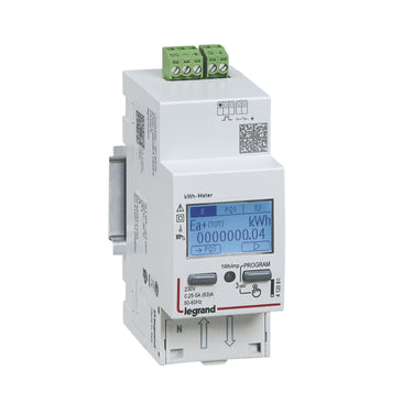EMDX³ KWH måler 1pol direkt 63A MID godkendt 2M Puls - 1