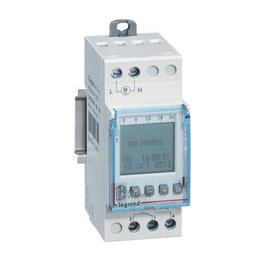 AlphaRex D21 digital ugeur 16A 1-skiftekontakt 2M - 1