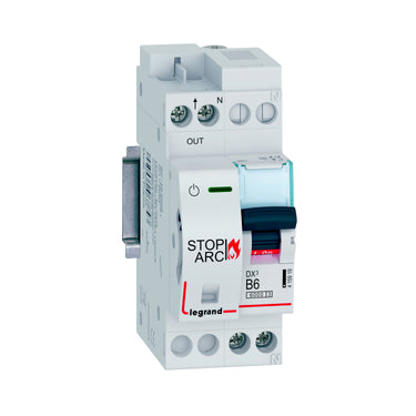 DX³ gnistdetektering-MCB automatsikring B6 1pol+N 2M - 1