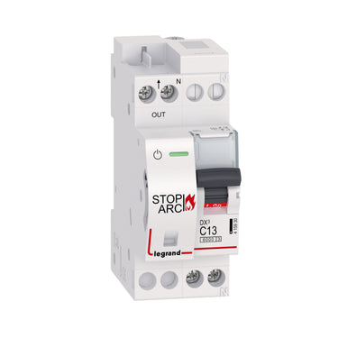 DX³ gnistdetektering-MCB automatsikring C13 1pol+N 2M - 1