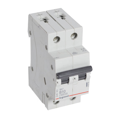 RX³ MCB automatsikring B10 2pol 2M 6000A - 1