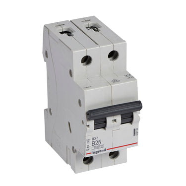 RX³ MCB automatsikring B25 2pol 2M 6000A - 1