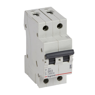 RX³ MCB automatsikring B63 2pol 2M 6000A - 1