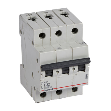 RX³ MCB automatsikring B32 3pol 3M 6000A - 1