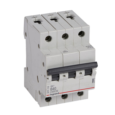 RX³ MCB automatsikring B40 3pol 3M 6000A - 1
