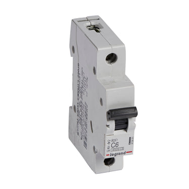 RX³ MCB automatsikring C6 1pol 1M 4500A - 1