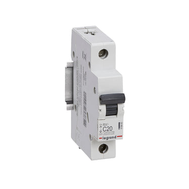 RX³ MCB automatsikring C20 1pol 1M 4500A - 1