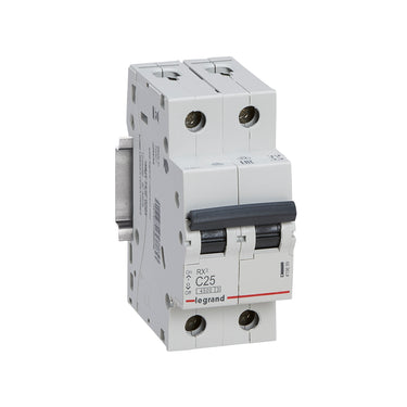 RX³ MCB automatsikring C25 2pol 2M 4500A - 1