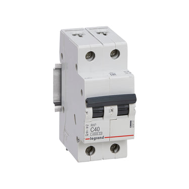 RX³ MCB automatsikring C40 2pol 2M 4500A - 1