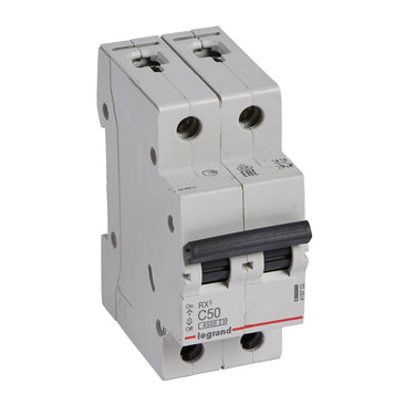RX³ MCB automatsikring C50 2pol 2M 4500A - 1